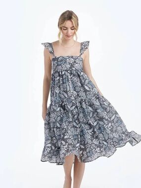 SummerSalt Tiered Ruffle Floral Dress